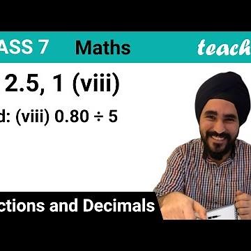Ex 2.5, 1 - Find: (viii) 0.80 ÷ 5 - Dividing Decimals - Class 7 Maths - Teachoo