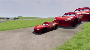 【BeamNG】查尔斯 vs 闪电麦昆