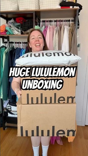 LULULEMON UNBOXING #lululemoncreator #ad @lululemon