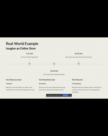 RPO vs RTO Explained in 60 Seconds | Disaster Recovery #RPO #RTO #DisasterRecovery #Backup DR Basics