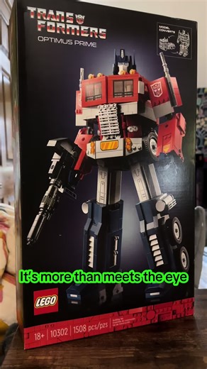LEGO Transformers Optimus Prime. He’s so perfect! #legolover #afol #legotiktok