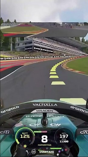 Formula 1 Race: Can You Overtake Verstappen? Intense Lap! #shorts