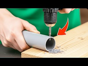 Drilling PVC With This Trick — What’s So Good About It That Everyone Follows It! DIY Story