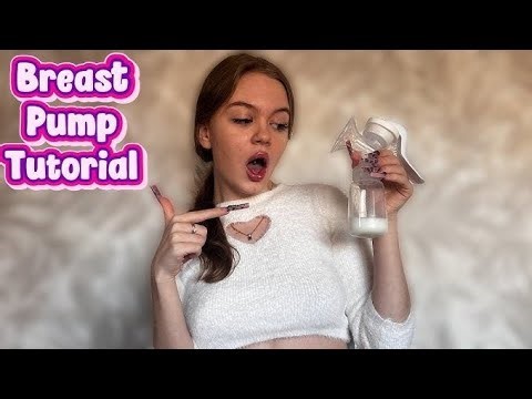 How to Use a Manual Breast Pump | Easy Breast Pump Tutorial for New Moms 🤱