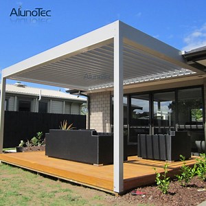 [Hot Item] Adjustable Gazebo Louvre Roofing System Pergola Louver Roof