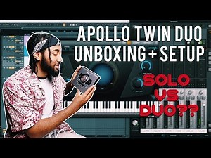 Apollo Twin Duo MK2 Unboxing + Set-Up (Best Audio Interface?)