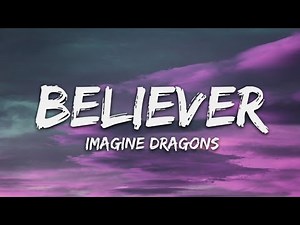 Believer Lyrics – Imagine Dragons | Motivational Song | Powerful Lyrics Video HD