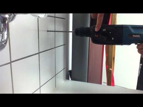 Tutorial: Loch in Fliesen bohren / Steinbohrer benutzen