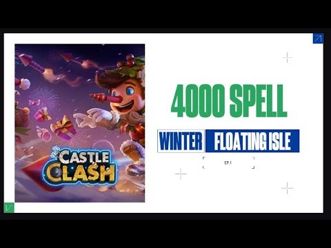 Spending 4000 Magic Powder | Floating Isle | Castle Clash