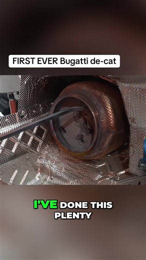 First Ever Bugatti De-Cat Explained