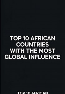 African Countries With the Most Global Influence