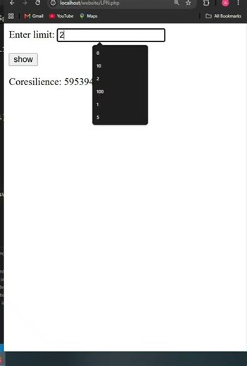 php | Euler project 'coresilience' | CodeLearning