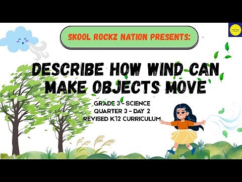 Describe How Wind Can Make Objects Move #grade3 #science