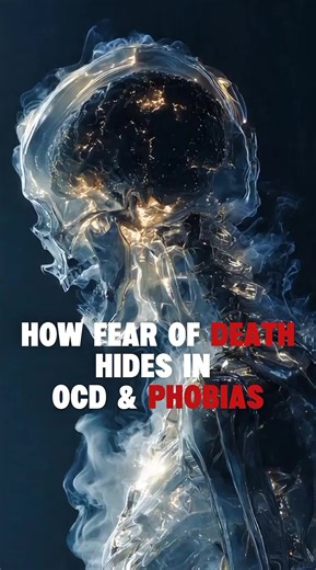 Your fear isn’t random — it’s your brain trying to protect you from the one thing it can’t control. You’re not “crazy”; you’re scared, and that’s humans. #psychologysays #anxietymind #ocdawareness #deathanxiety #mentalhealth