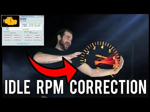 VCDS Idle RPM correction , VCDS Idle RPM adjustment