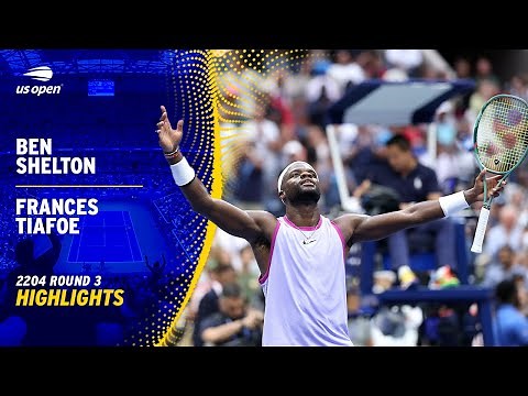 Ben Shelton vs. Frances Tiafoe Highlights | 2024 US Open Round 3