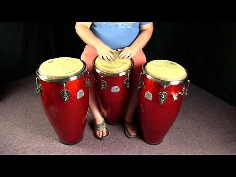 Pearl Primero Conga and Bongo set