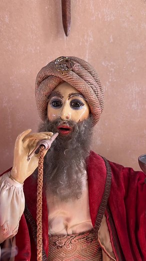 Amazing animatronic clock work toy incense burner, With such a cool history! #collectibles #clockwork