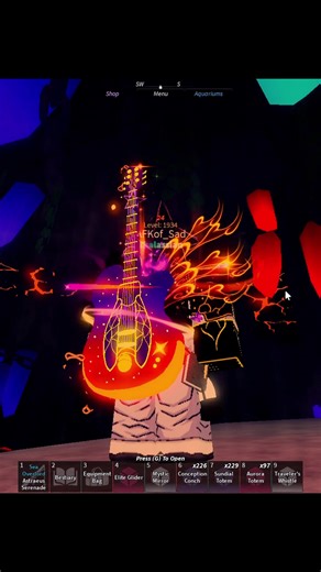 FISCH Astraeus - DUVIDO CHEGA AO FINAL - Canal: AFK OF SAD - #roblox #fisch #fischroblox