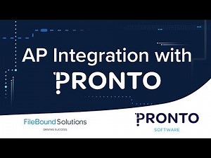 AP Integration with Pronto | FileBound