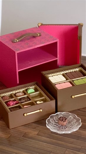 Re-Ment Loved Chocolate Jewelry Box Miniature Sweets Food Sample Gift ✨🍫💎 #rement #miniature #mini #chocolate #jewelrybox #foodsample #fyppage #toy | Miniforyou_