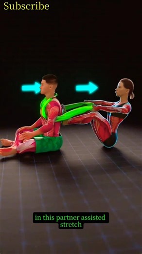 Partner Assisted Stretch for Deep Back & Hamstring Flexibility