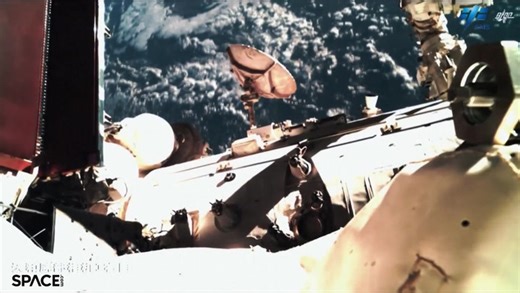 Robotic arm conducts inspection of China's space station with stunning views