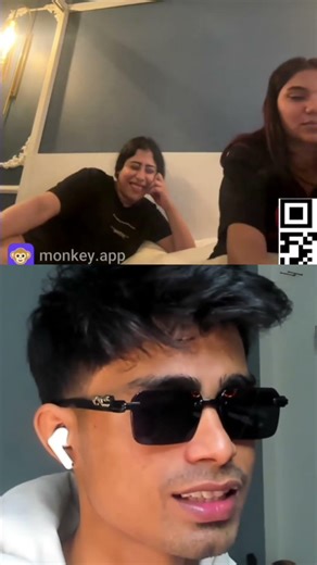 Bhav Khane aayi 😂 #funny #omegle #comedy #funnyshorts #funnyvideo #monkey #shortvideo