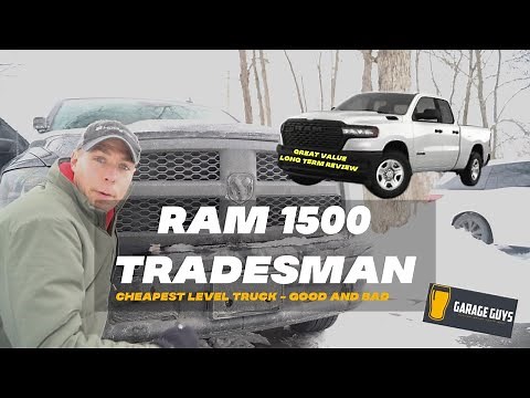 Ram 1500 Tradesman Cheapest Truck| The good and Bad long term review
