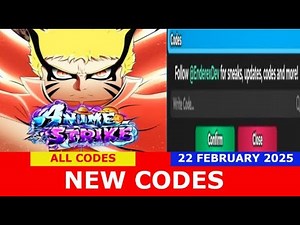 *NEW CODES* [UPD 30] Anime Strike Simulator ROBLOX | FEBRUARY 22, 2025