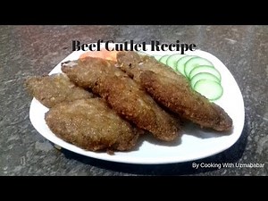 How To Make Beef Cutlet /Meat Cutlet