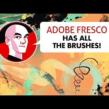 Adobe Fresco has all the brushes!