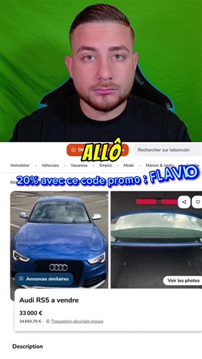 Depuis plusieurs mois, je demande les justificatifs des véhicules, et dès que j’obtiens la plaque d’immatriculation, je réalise un rapport sur CarVertical pour vérifier d’éventuelles anomalies entre les déclarations du vendeur et l’état réel du véhicule. Profitez de 20 % de réduction sur vos rapports carvertical avec mon code promo : Flavio https://www.carvertical.com/be/fr/landing/v3?utm_source=infl&a=Flavio&b=7c3caad9&voucher=flavio #leboncoin #voiture #sponsorise #publicite #collaboration @ca