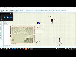 Proteus Simulation of all Chapter 7 Examples from book AVR Programming in C using AVR328P