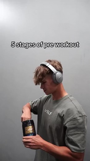 The 5 Stages of Pre-Workout... Accurate or nah?! 😅 #BeSuperhuman #AlphaLion #PreWorkout | Alpha Lion
