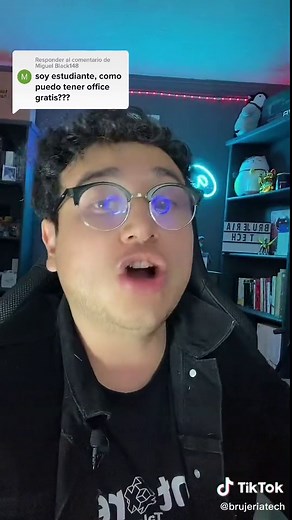 Respuesta a @Miguel Black148 Así obtienes Office Gratis #aprendeentiktok #aquiteloexplico #hacks #brujeriatech #tips