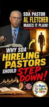 🔥SDA PASTOR Al Fletcher speaks PLAINLY about SDA “HIRELING” PASTORS!👂🏾🎯