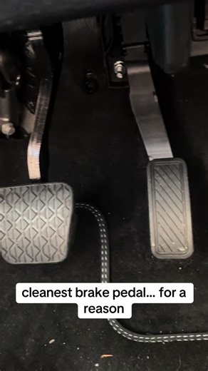 the break pedal that doesn’t get touched, if you know you know 🤣 #ev #ford #regen