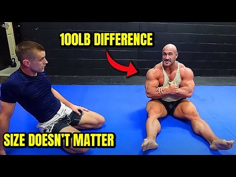 Bodybuilder Gets Dominated By Lightweight Grappler