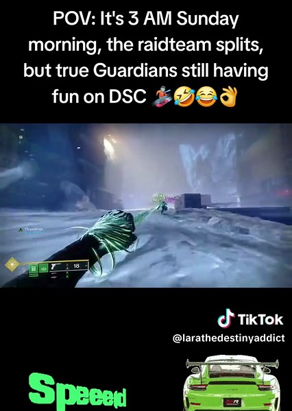 Drifting in the Snow with Strand in Destiny 2