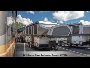 2019 Forest River Rockwood Premier High Wall HW296 Video Tour from Lazydays