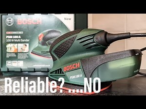 Bosch PSM 100A multi palm Sander ...