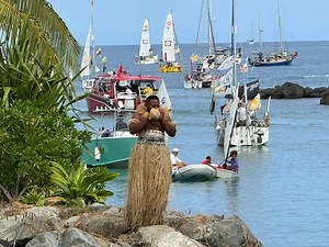 McIntyre Mini Globe Race Leg 3 underway - 10,000 mile odyssey, Fiji to Cape Town