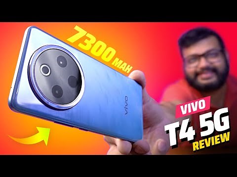 Vivo T4 5G Review - 7300 mAh BIG Battery - Best Smartphone Under ₹20000?