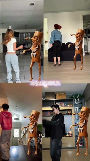 dancing with tung tung tung sahur compilation | Tiktok dance compilation trend #dance #tiktok