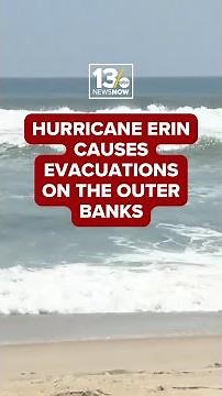 Hurricane Erin: Evacuations on the Outer Banks