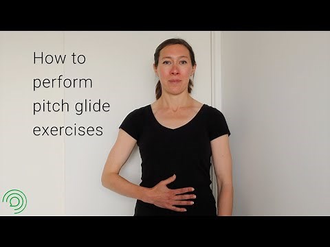 Beautiful Voice - How to perform a pitch glide exercise