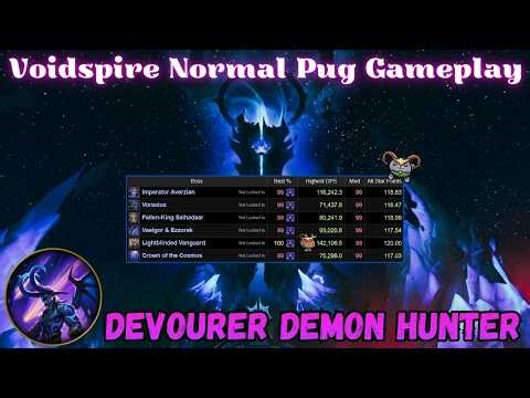 How good can Devourer Demon Hunter REALLY perform in Normal Pugs? | Midnight Season 1