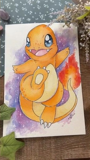 How to Draw Charmander 🔥 (From Basic Shapes to Pro Drawing!)