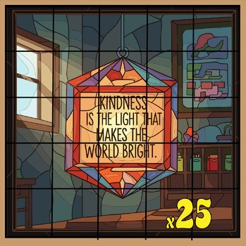 Kindness & Community Collaborative Poster | Kindness Coloring Pages